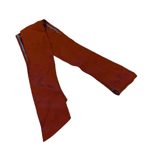 Fossil silk twilly aztec skinny Patterned Scarf purse charm scarf - Picture 3 of 5